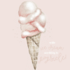 Ice Cream - blush
